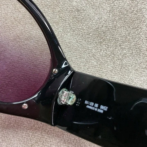 Vintage Christian Dior Sunglasses 80's 2346 Oversize 90 62 16 Germany Eyewear - Picture 4 of 15